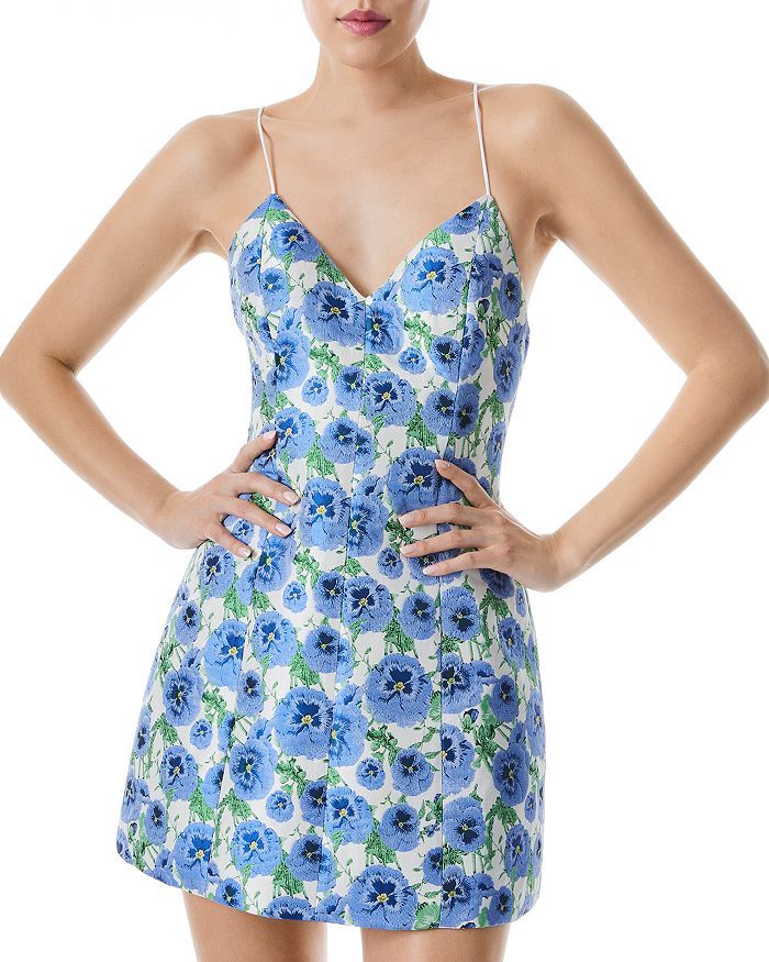 Tayla Jacquard Mini Dress | Bloomingdale's (US)