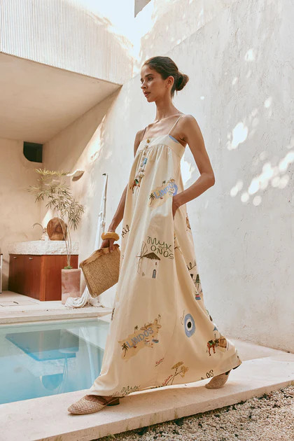 Ida Dress - Isles Of Greece | Sabo Skirt US