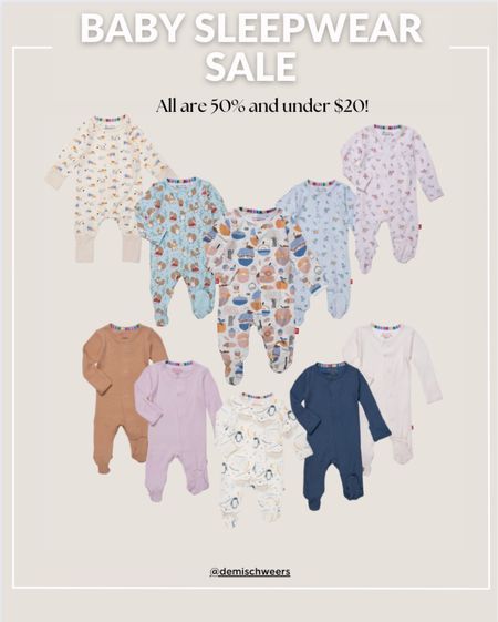 The easiest baby sleepers out there- these are magnetic and perfect for a baby shower gift or must have baby registry item 

#LTKKids #LTKBaby #LTKSaleAlert