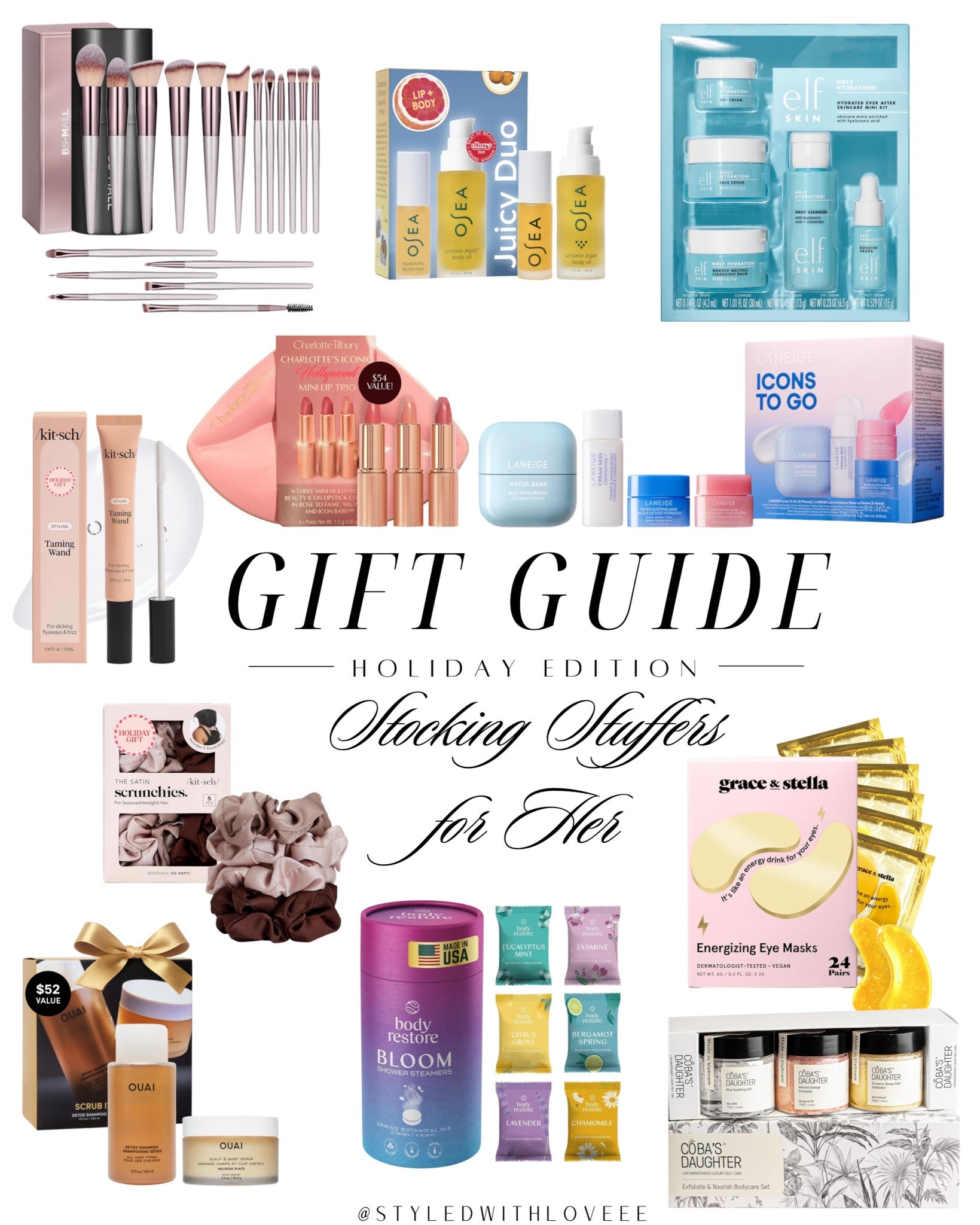 ✨ HOLIDAY GIFT GUIDE: STOCKING STUFFERS FOR HER ✨
Small gifts, big glow 💄🎁 These beauty and skincare stocking stuffers are actually worth gifting — from viral skincare minis and luxe lip sets to makeup brushes, self-care treats, and affordable finds she’ll love. Perfect for friends, sisters, moms, coworkers, or a little something for yourself.

Tap to shop all stocking stuffer ideas on my LTK and save this post for last-minute holiday gifting ✨

#StockingStuffersForHer #HolidayGifts #BeautyStockingStuffers #SkincareGifts #AmazonBeauty #GiftIdeasForHer #BeautyGiftGuide 

 #LTKGiftGuide #LTKHoliday #LTKSaleAlert