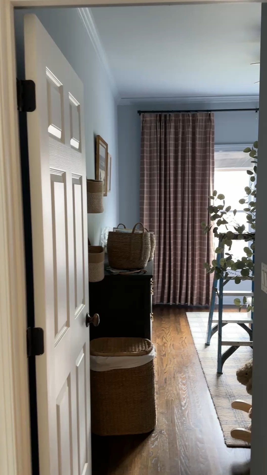 Neutral curtains, plaid curtains, kids room and nursery curtain, bedroom curtains

Curtains: Stefana Silber Print Linen Blend Curtain Drapery Pleated - Double Windowpane taupe khaki DW84

Shades:  Liz Linen Blend Roman Shade Cordless - Wooden Headrail - Ivory White 1908-2

#LTKHome #LTKFamily