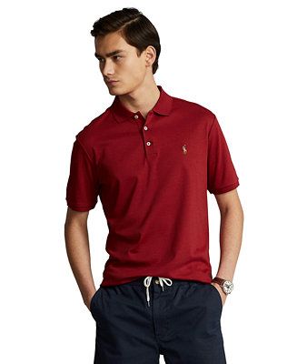 Polo Ralph Lauren Men's Classic-Fit Soft Cotton Polo Shirt & Reviews - Polos - Men - Macy's | Macys (US)