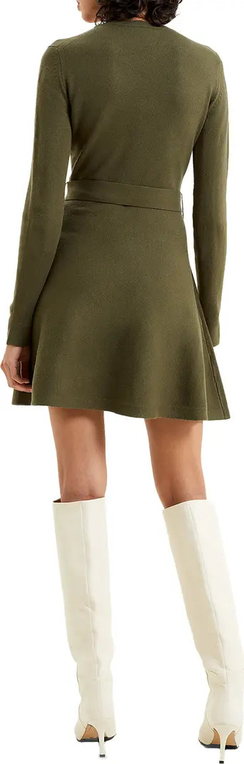Long Sleeve Faux Wrap Sweater Dress | Nordstrom