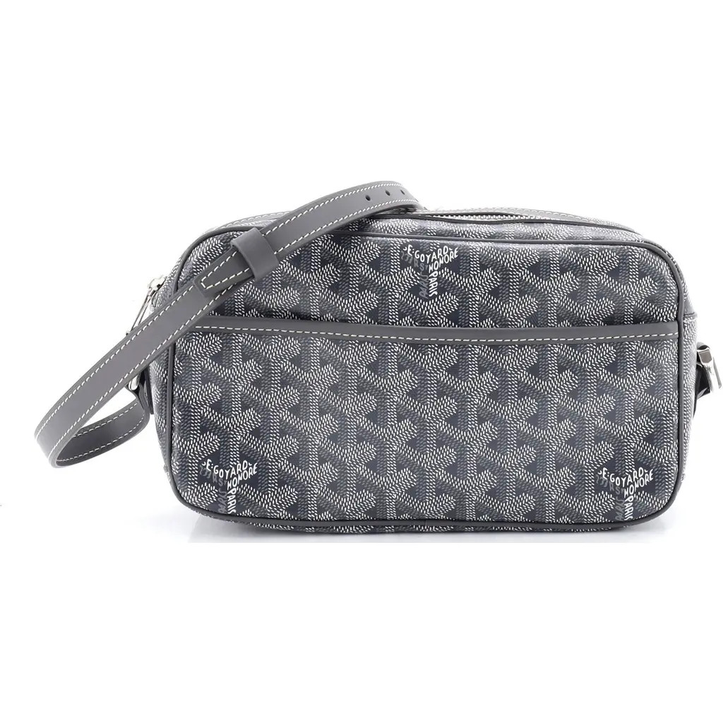 Pre-Owned Goyard Cap Vert Bag Coated Canvas in Gray at Nordstrom, Size X-Small | Nordstrom