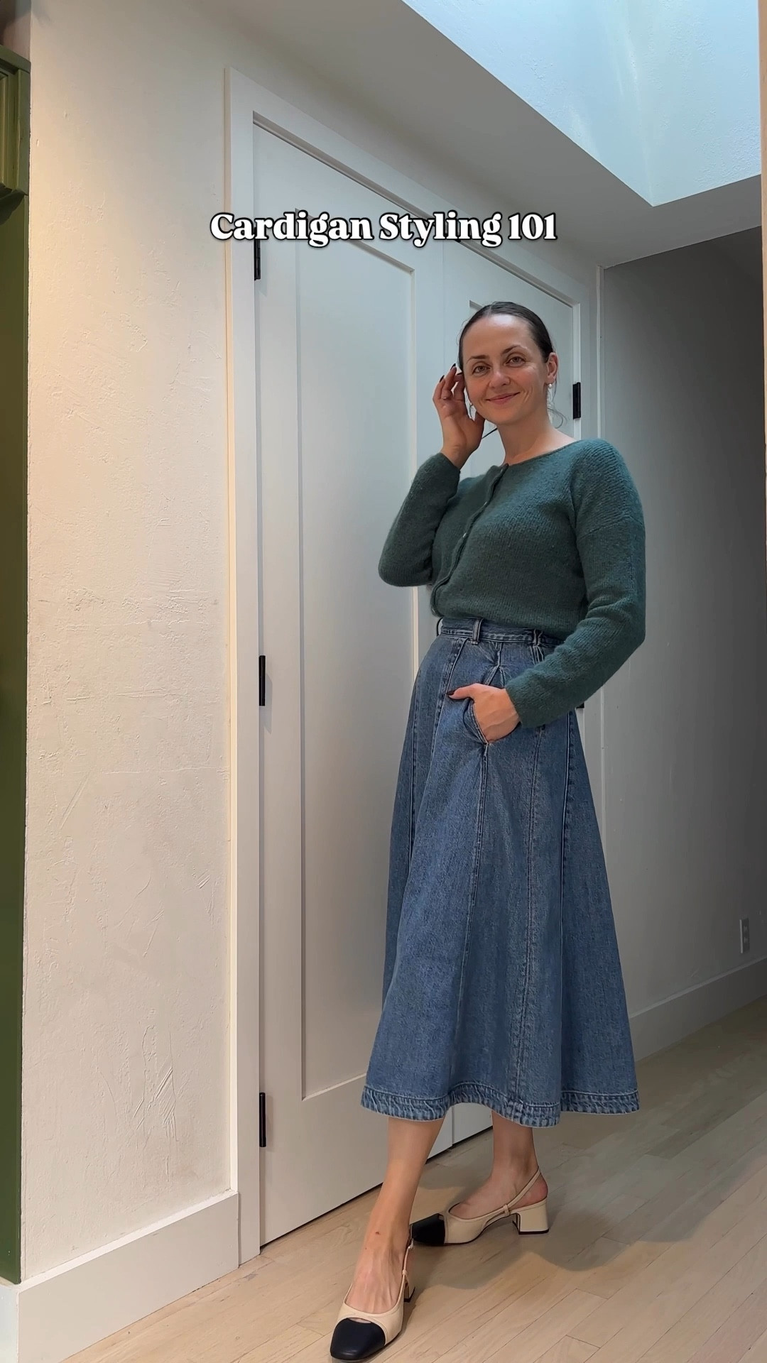 Sézane cardigan and denim midi skirt - 3 outfits #midiskirt #cardigann

#LTKWorkwear #LTKSeasonal #LTKStyleTip