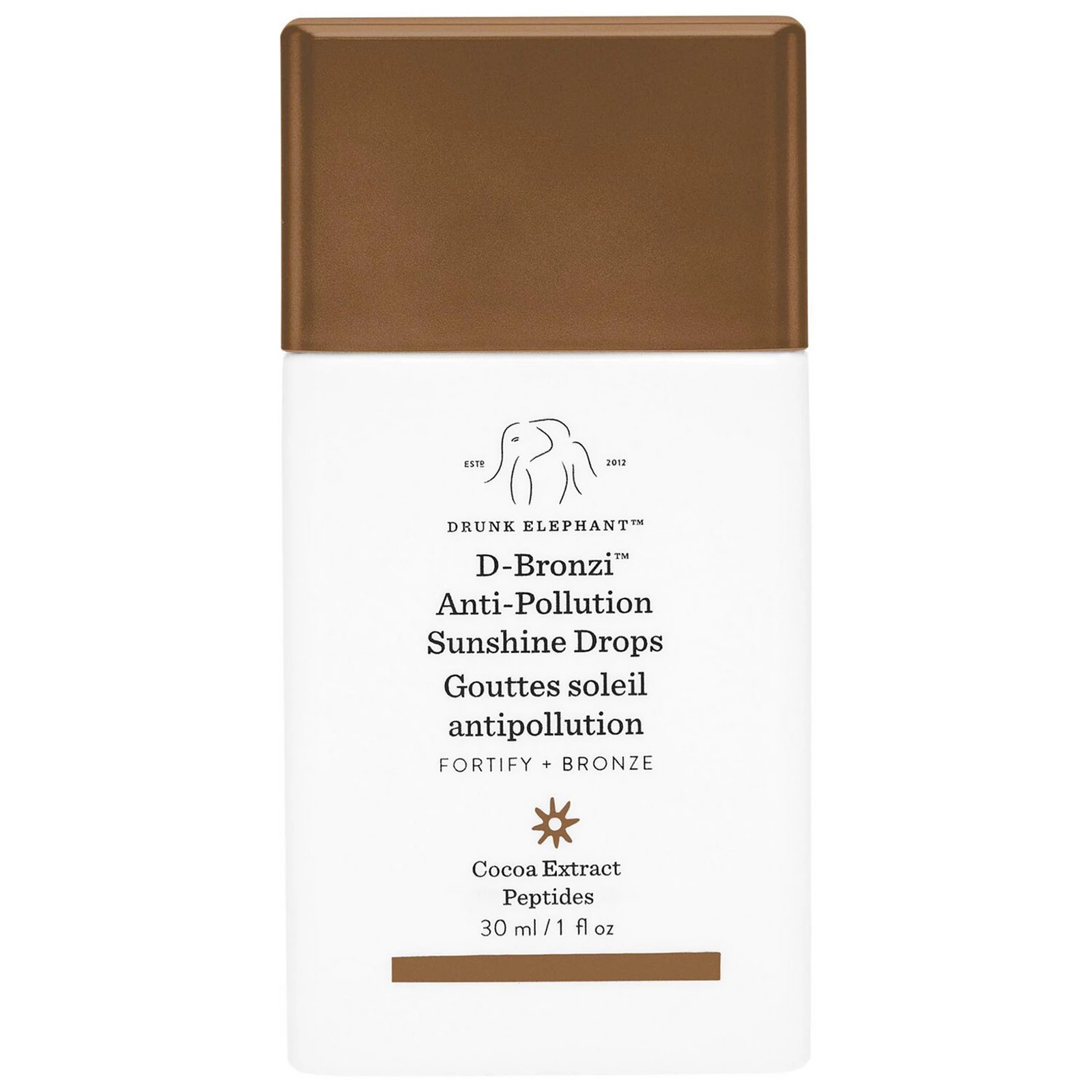 Drunk Elephant D-Bronzi Bronzing Drops with Peptides, Size: 1 Oz, None | Kohl's