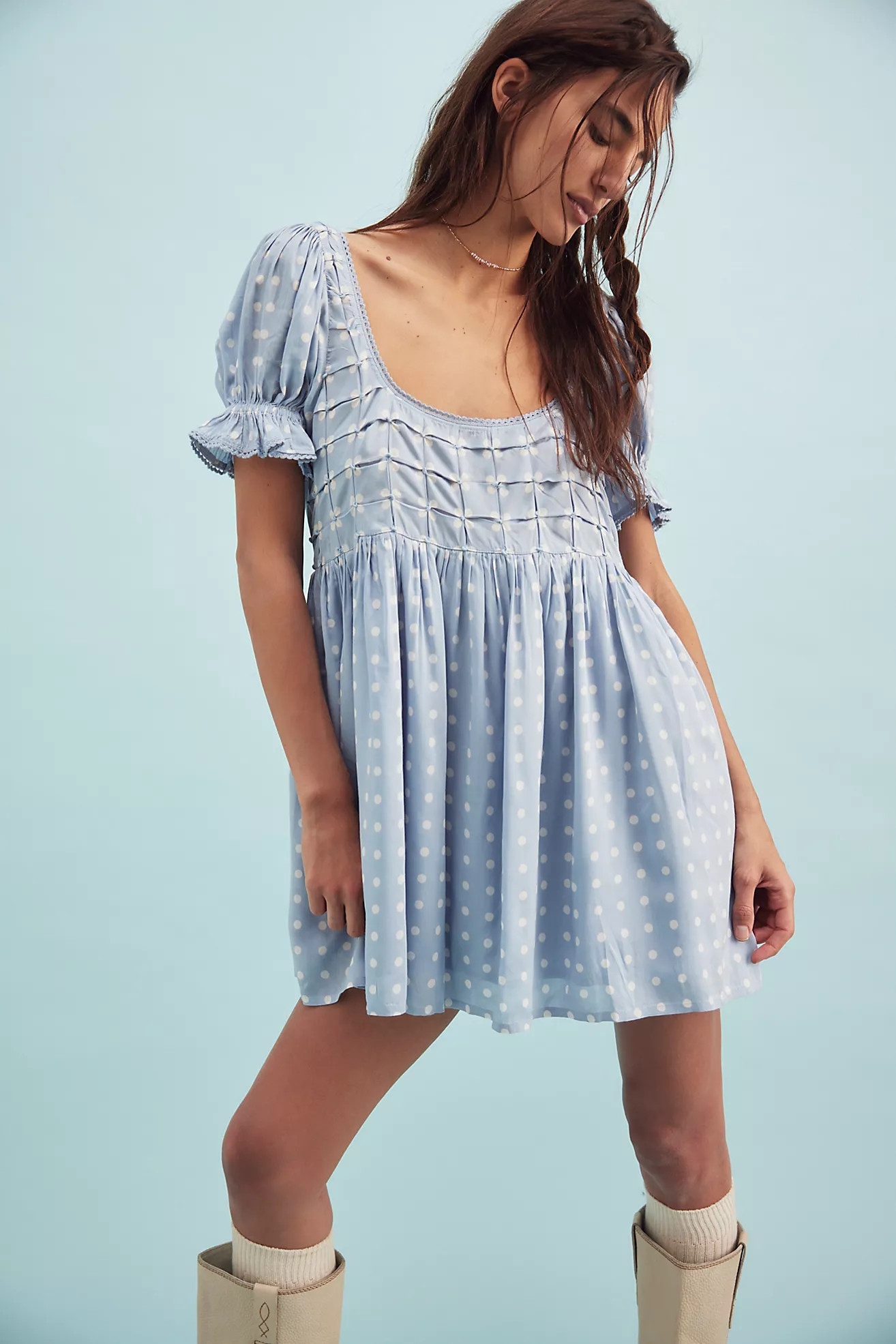 Daisy Dots Mini Dress | Free People (Global - UK&FR Excluded)
