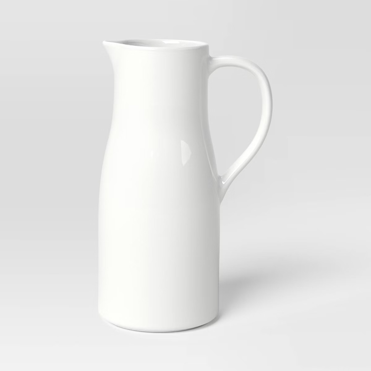 72oz Porcelain Pitcher White - Threshold™: Microwave & Dishwasher Safe, Hot/Cold Beverage Serve... | Target