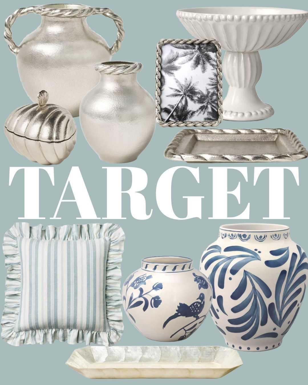 Target new arrivals just in time for a home refresh! I’m loving the silver pieces!

Target finds, target style, home decor, spring decor, coffee table decor, shelf decorr

#LTKHome #LTKFindsUnder50 #LTKSeasonal