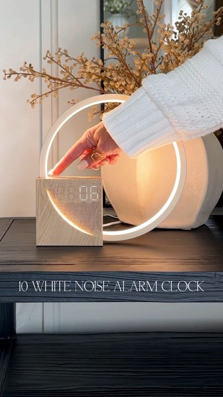 AMAZON VIRAL Sunrise alarm • ON SALE⁣
⁣
Three light settings, 10 sound machine options, and a USB charging dock make this the best and PRETTIEST alarm clock around. Even better, it’s ON SALE⁣
⁣
#amazonhome #amazonoutdoor #amazonfavorite #amazongadget #modernhome #springcleaning

#LTKVideo #LTKhome #LTKsalealert