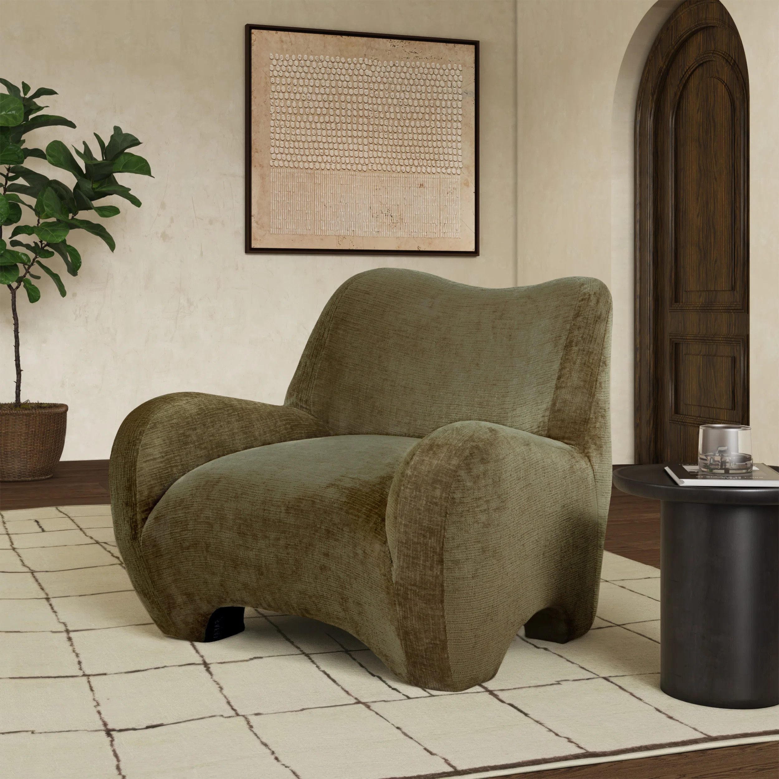 Randal Chenille Accent Chair | Wayfair North America