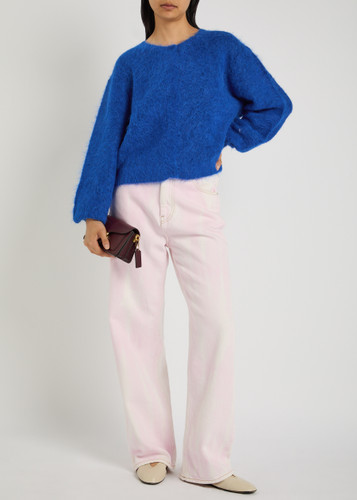 Niby brushed alpaca-blend cardigan | Harvey Nichols