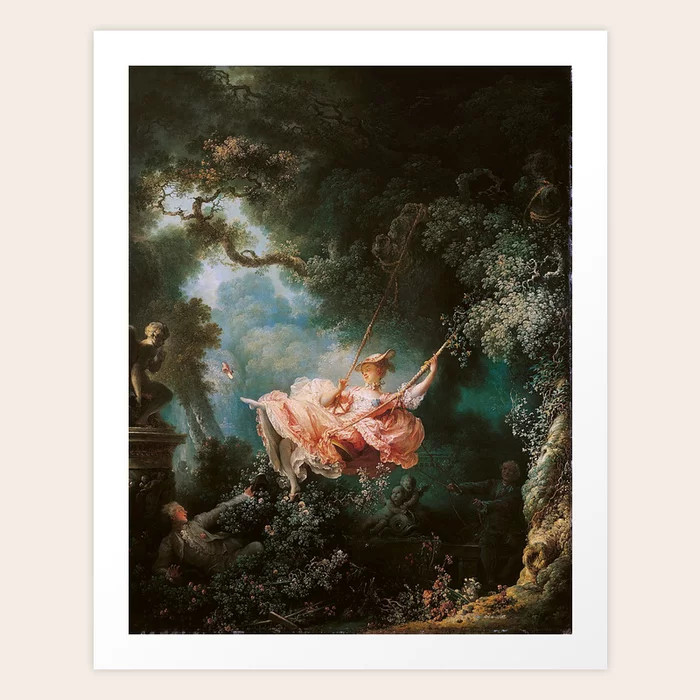The Swing Art Print | Society6