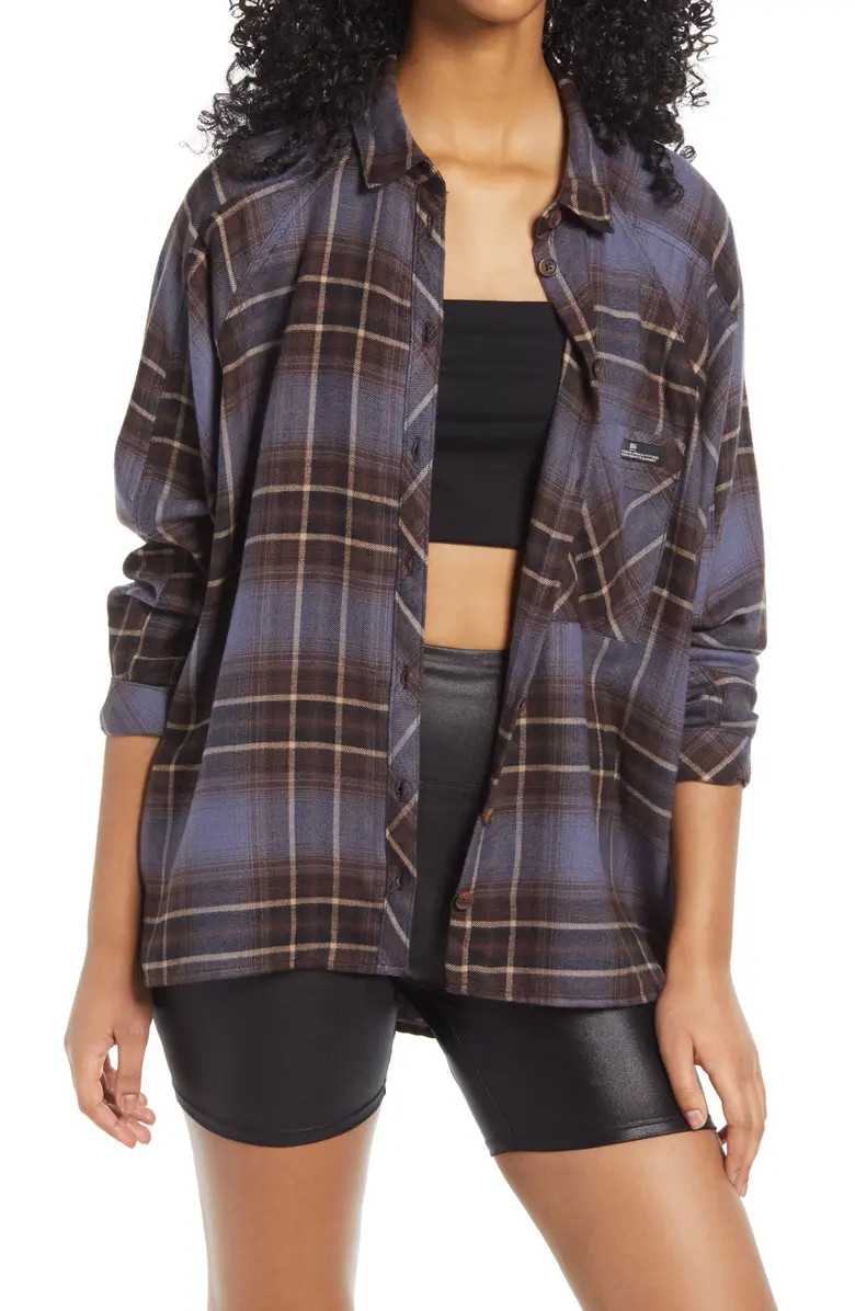 BDG Urban Outfitters Brendan Plaid Flannel Women's Shirt | Nordstrom | Nordstrom
