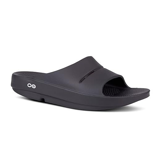 OOFOS OOahh Slide, Black - Men’s Size 11, Women’s Size 13 - Lightweight Recovery Footwear - R... | Amazon (US)