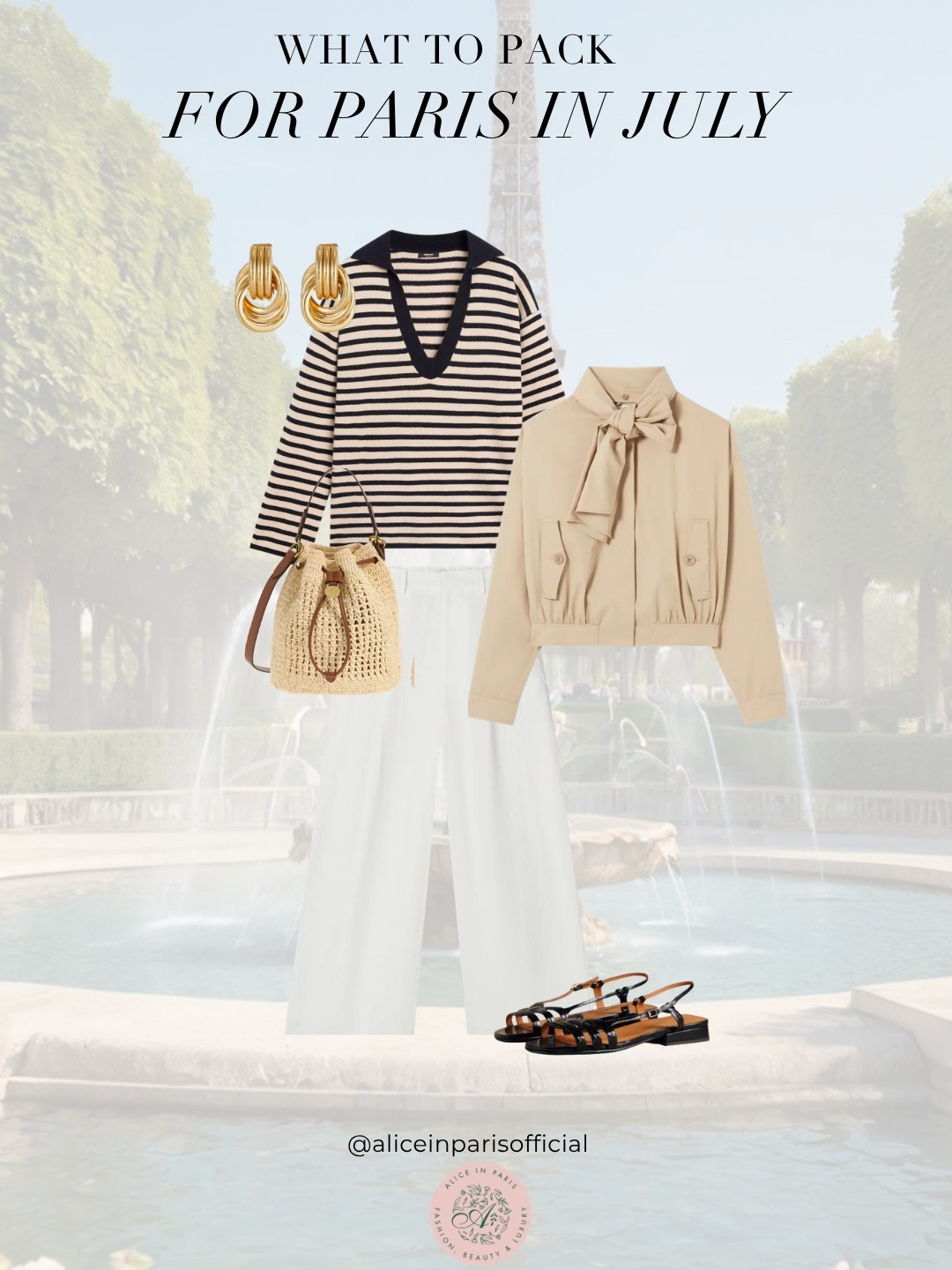 what to wear in Paris in July