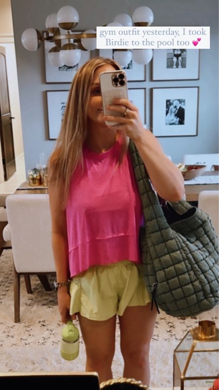 Outfit I wore to the gym/pool! True to size and great to run in too 


Fpmovement free people Amazon top shorts pink spring ootd bag gym gym bag 

#LTKMostLoved #LTKfitness #LTKfindsunder50