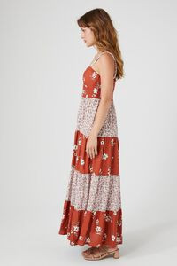 Striped Floral Print Maxi Dress | Forever 21 (US)