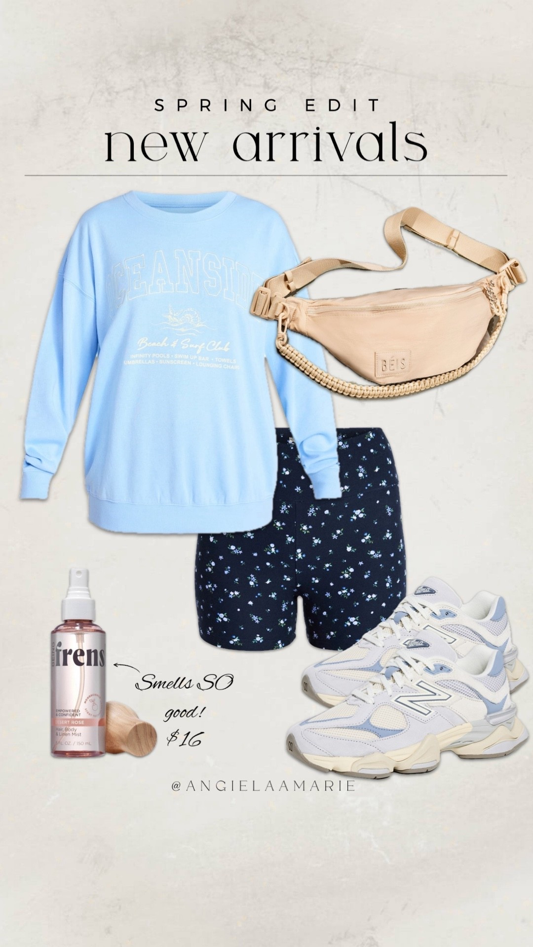 Spring new arrivals 🦋🩵

Affordable Walmart finds, new colorway new balance 9060, Beis neutral crossbody on SALE, desert rose hair & body spray 

#LTKselfcare #LTKMens #LTKHome #LTKSaleAlert #LTKgrwm #LTKfoodie #LTKTall #LTKmorningroutine #LTKMidsize #LTKWedding #LTKFestival #LTKBump #LTKKids #LTKvlog #LTKfitnessgoals #LTKOver40 #LTKSwim #LTKBaby #LTKstorytime #LTKTravel #LTKActive #LTKootd #LTKdayinmylife #LTKU #LTKPetite #LTKSeasonal #LTKWorkwear #LTKBeauty #LTKmomlife