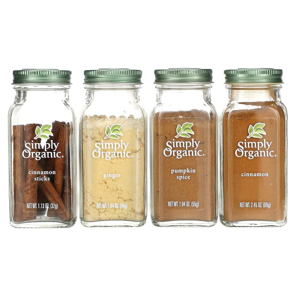 Simply Organic Baking Essentials, Organic Spice Kit, 4 Spices | Target