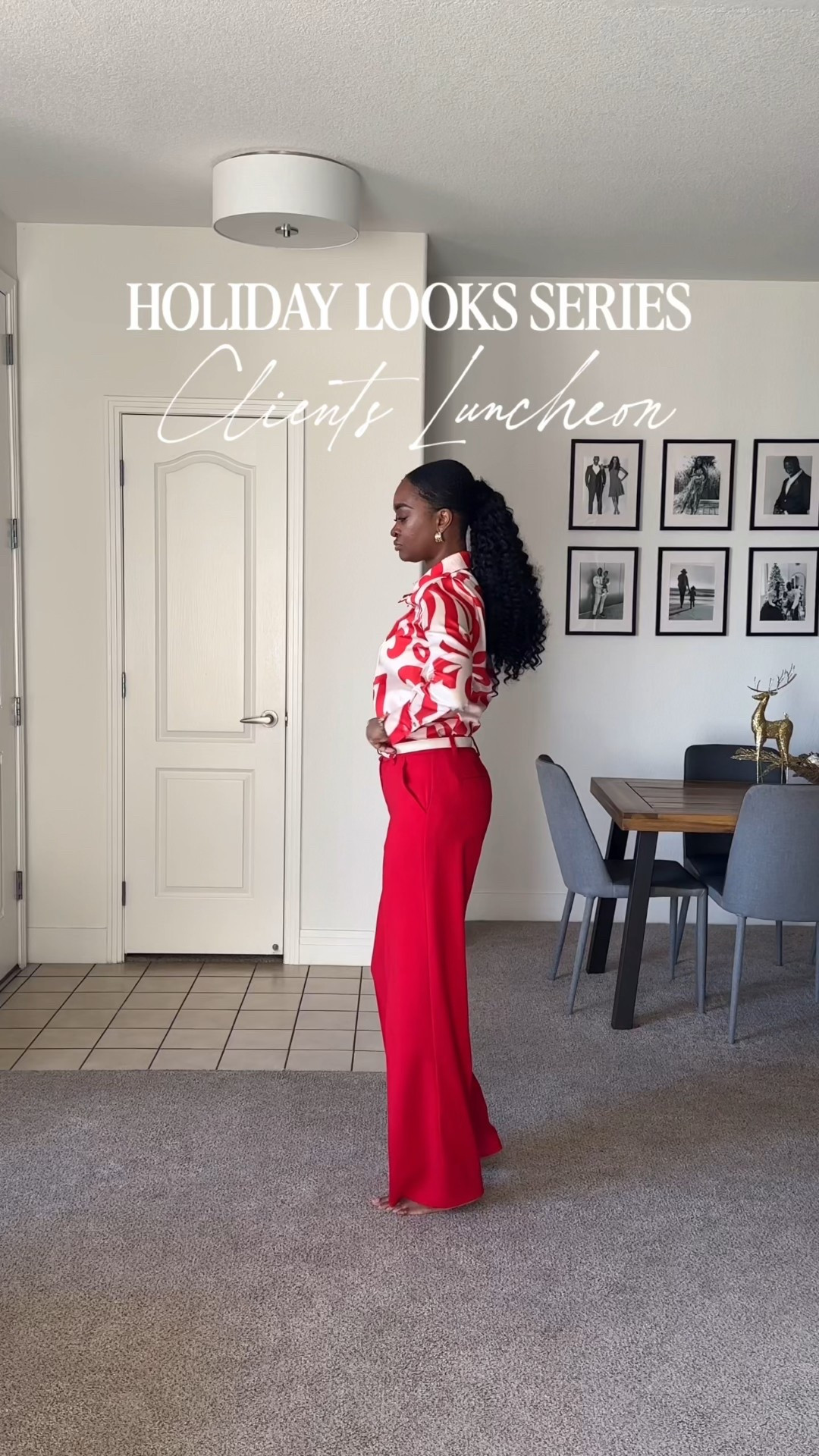 HOLIDAY LOOKS SERIES :  This time of the year when your calendar is full of holiday events, it can be overwhelming but we still have to show up and look good.  Starting a series of Holiday looks. 
On this first episode, we are going to a work/clients luncheon. This look is festive, chic and definitely work appropriate. 




#LTKTall #LTKHoliday #LTKWorkwear