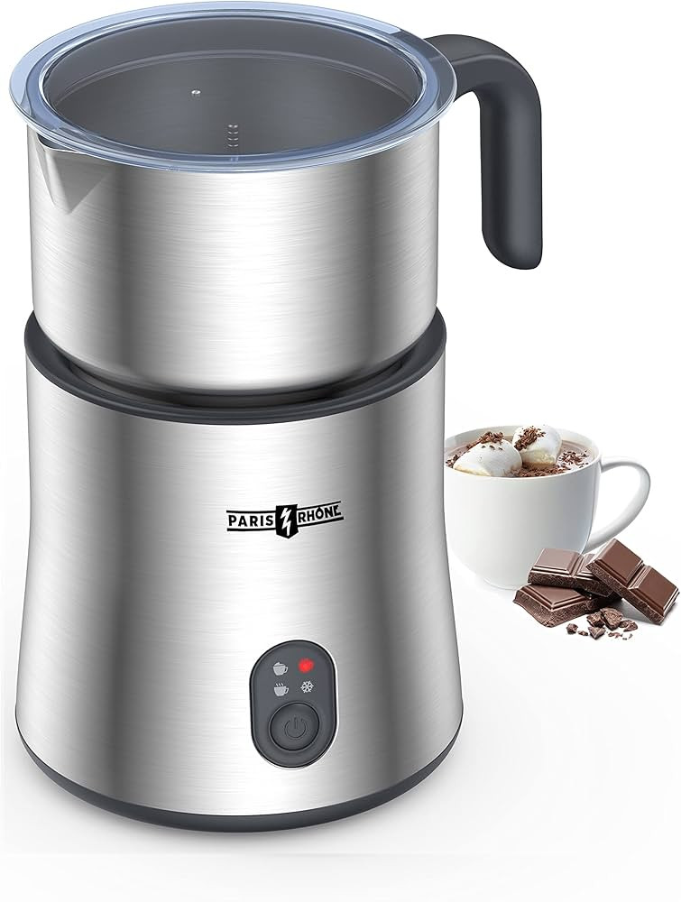 Paris Rhône Milk Frother and Steamer, 4 in 1 Detachable Milk Warmer, 500ML Hot Chocolate Maker a... | Amazon (US)