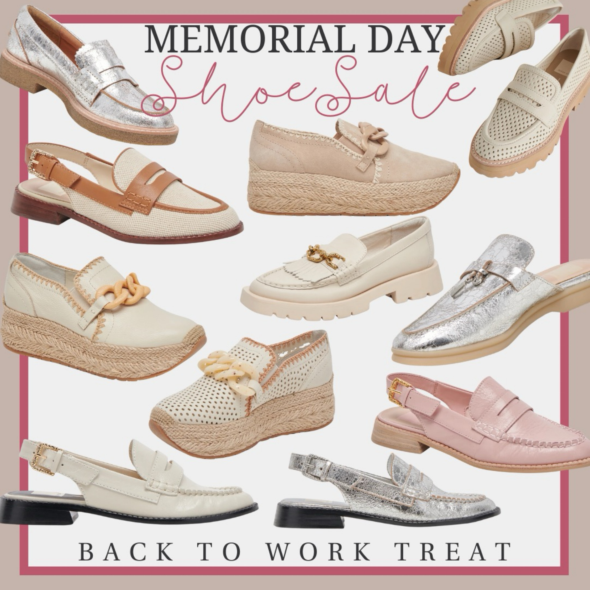 Treat yourself after a long weekend with amazing Memorial Day sales! Get back to work in style and comfort! 🤍💼✨

#MemorialDaySales #TreatYourself #BackToWork #LongWeekend #SalesEvent #ShopNow #HolidayDeals #WorkInStyle #Discounts #ShopSmart #LimitedTimeOffer #BigSavings #WeekendVibes #UpgradeYourStyle #RetailTherapy #DealOfTheDay #MustHave #SaveBig #ShopTilYouDrop #MemorialDay #MDW


#LTKStyleTip #LTKFindsUnder100 #LTKSaleAlert