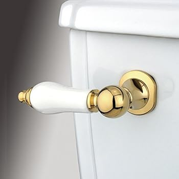 Kingston Brass KTPL2 Victorian Toilet Tank Lever, 3", Polished Brass | Amazon (US)