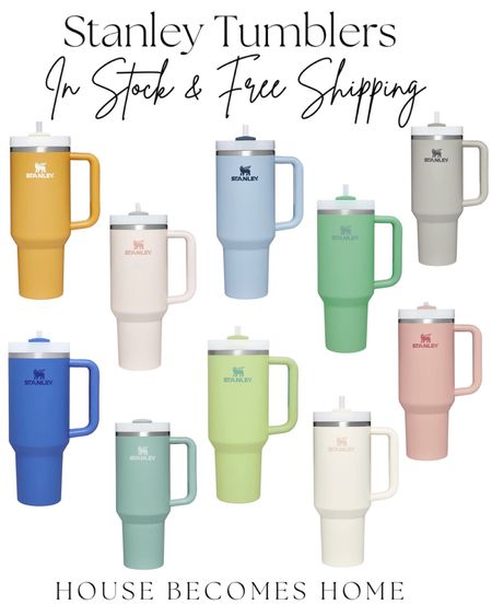 Lots of Stanley tumblers in stock!! Free shipping if you’re a prime member too 

#LTKFind #LTKfamily #LTKhome