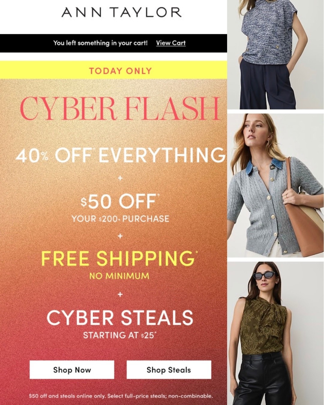 SALE at ANN TAYLOR ‼️ 40% OFF + FREE Shipping ‼️  Spend $200 get $50 OFF!!!  Refresh your Fall Wardrobe and SAVE!!!! They sell Petite Sizes ……  

#LTKSaleAlert #LTKPetite #LTKWorkwear
#LTKgrwm #LTKootd 
https://liketk.it/6nMBy