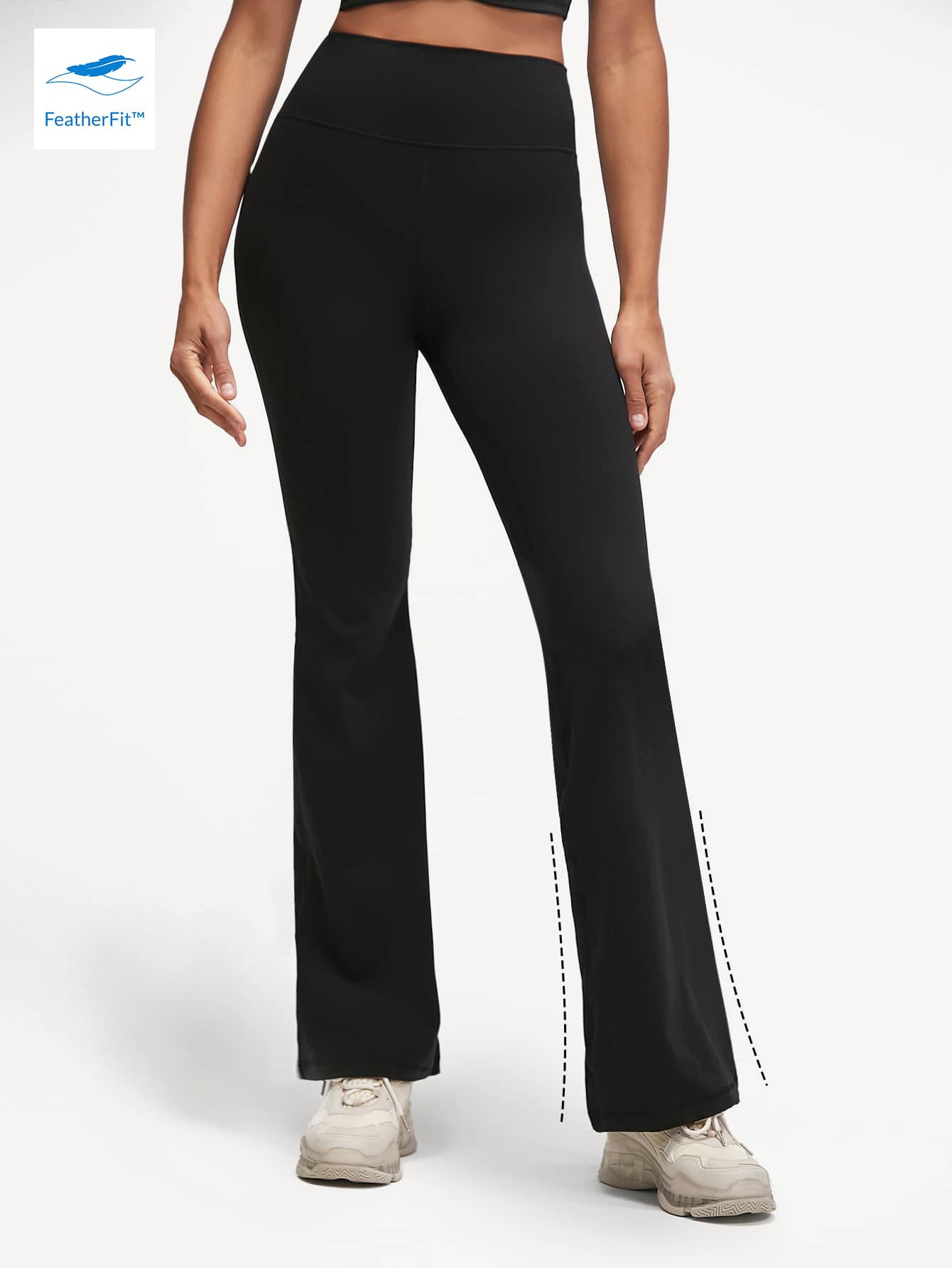 GLOWMODE FeatherFit™ Flared Leggings | SHEIN