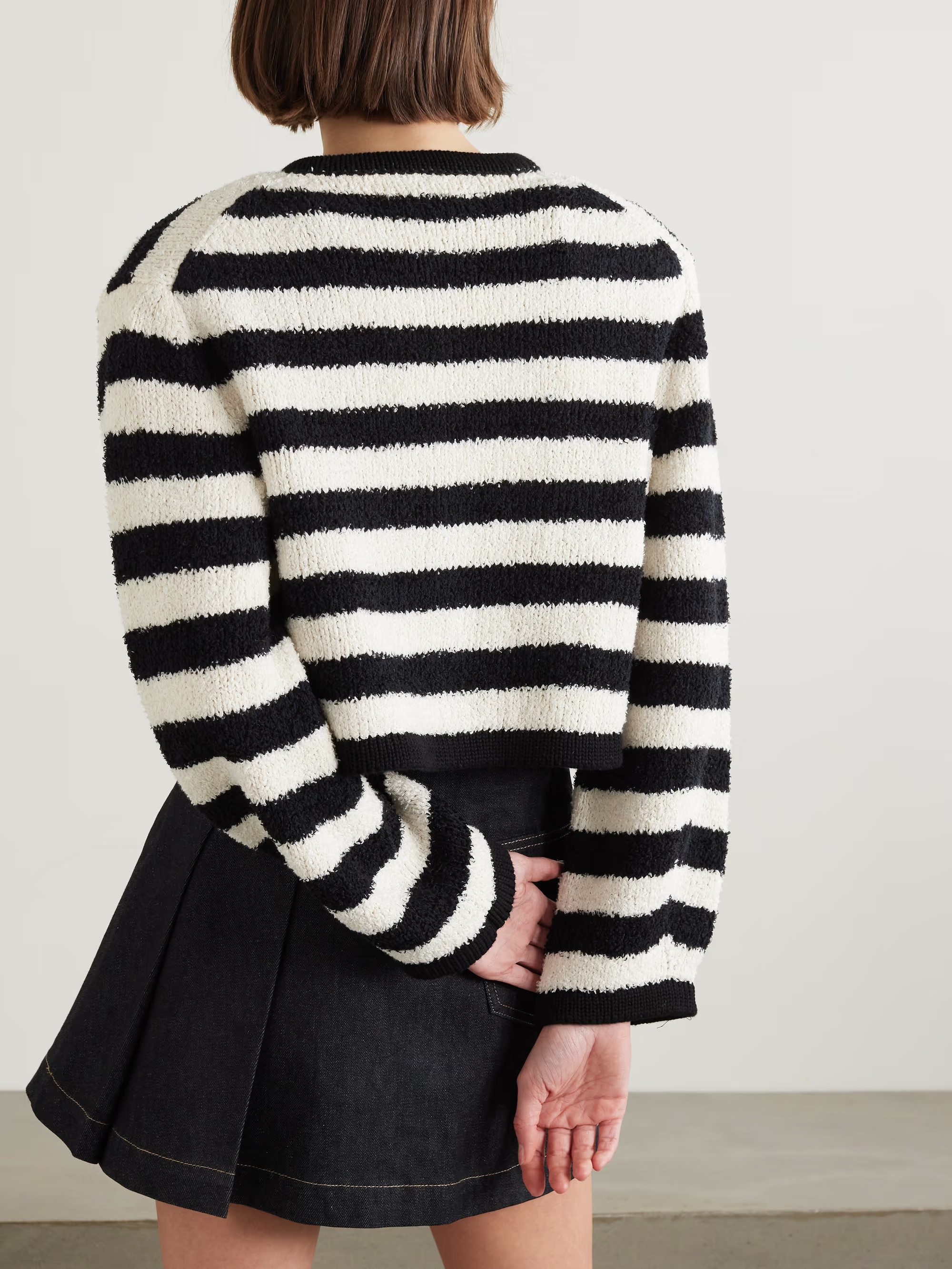 Alice striped cotton-blend cardigan | NET-A-PORTER (UK & EU)