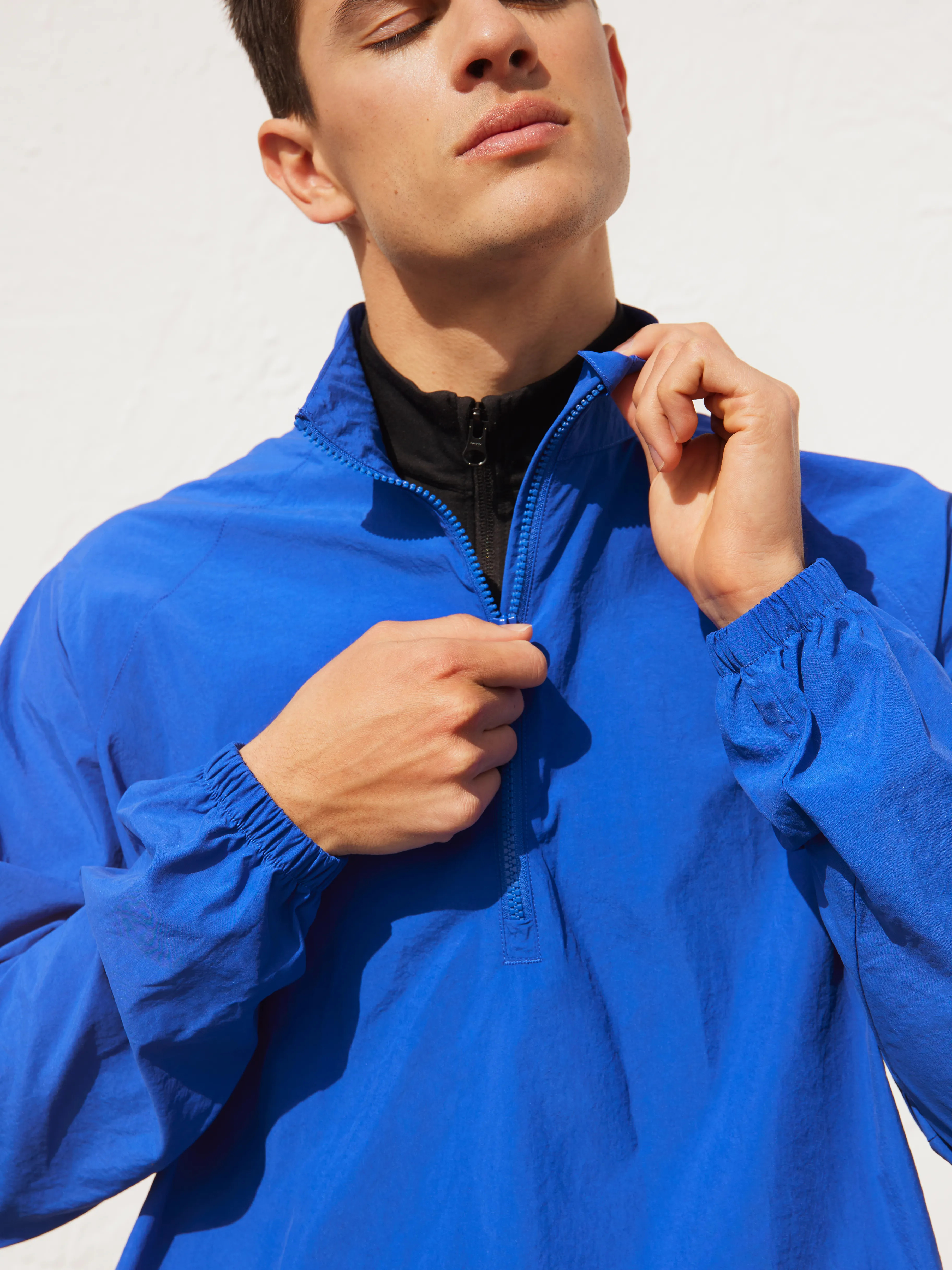 RecNylon 1/4 Zip JacketA Heart | Outdoor Voices