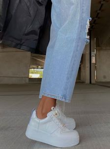 Windsor Smith White Racerr Sneakers | Princess Polly US