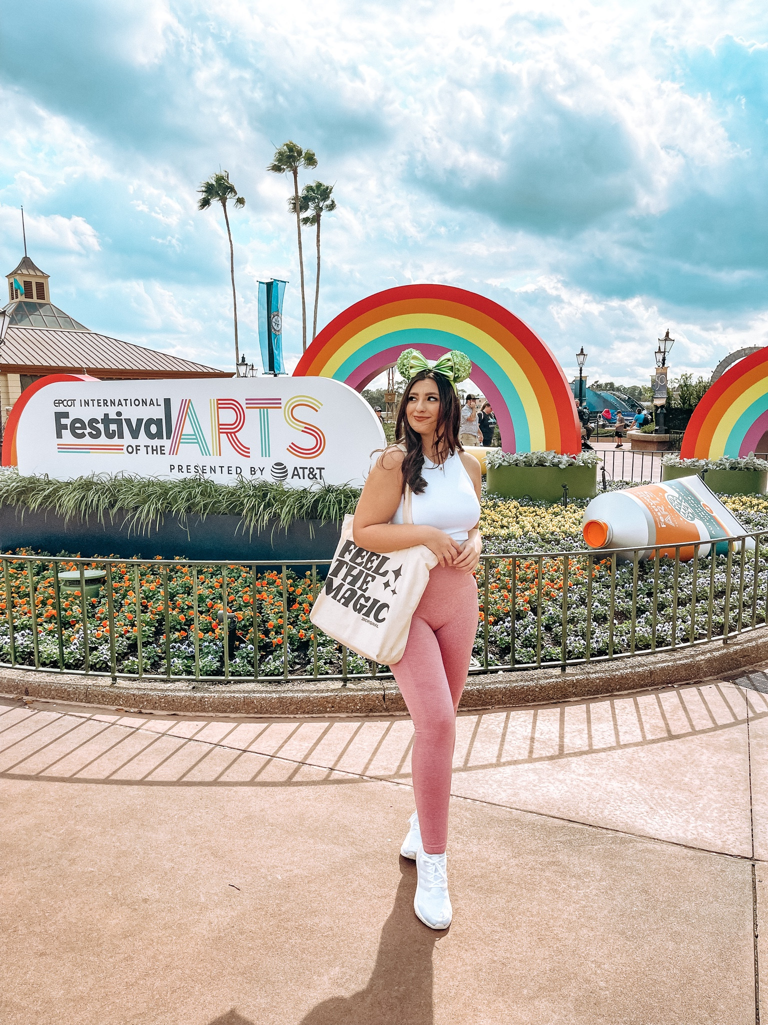 casual fit for festival of the arts 🎨🌈 #DisneyOutfits #DisneyStyle #ThemeParkOutfits