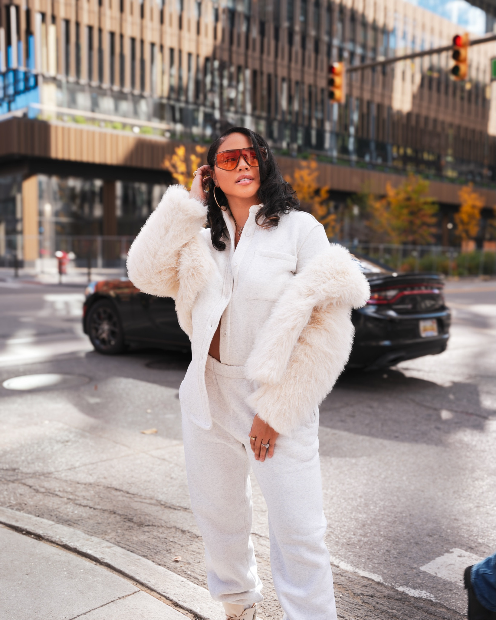 Medium Target fur jacket 
Medium fleece two price set 
Orange tint sunglasss 
Rick Owen boots size 7.5 

#LTKSaleAlert #LTKGiftGuide #LTKStyleTip