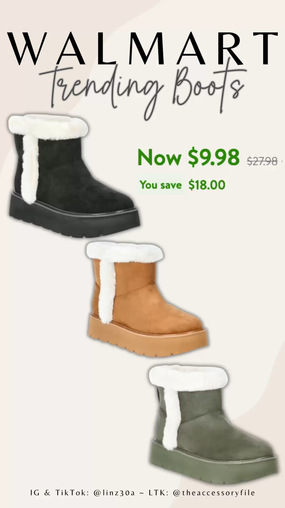 Winter boots on sale 

Gifts for her, Ugg lookalikes, winter boots, winter shoes, winter fashion, winter outfit 

#LTKShoeCrush #LTKSaleAlert #LTKGiftGuide