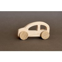 Wooden Toy Car, Woodern Car Model For Baby, Push | Etsy (US)