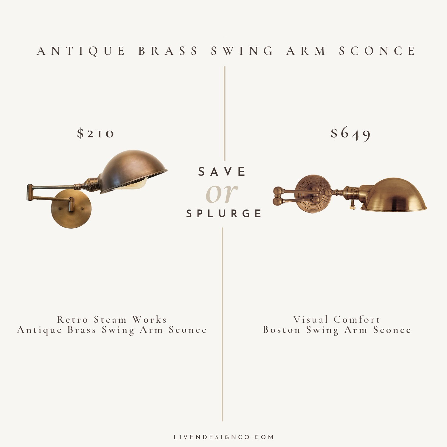 Antique brass swing arm sconce. Apothecary sconce. Library sconce. 

#LTKSeasonal #LTKHome #LTKSaleAlert