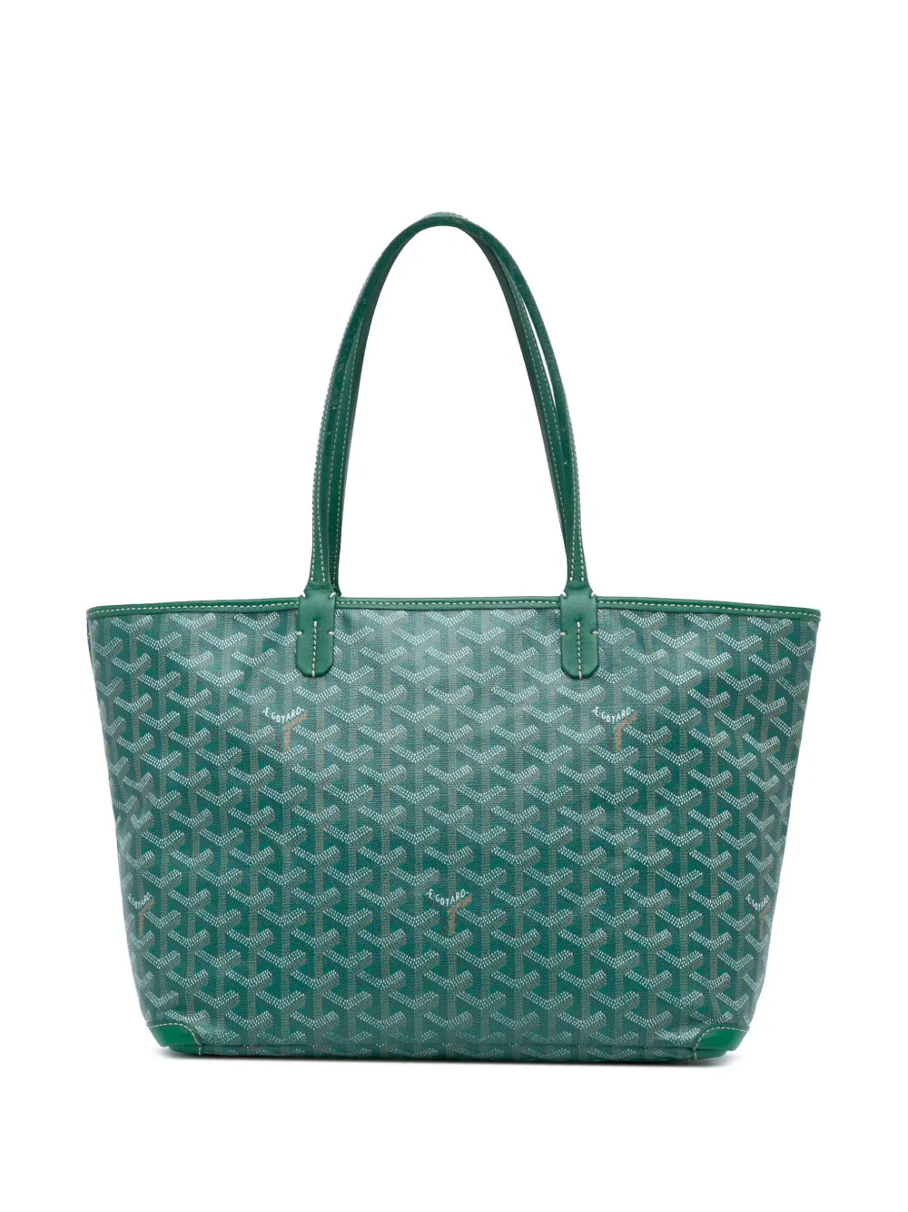 Goyard Pre-Owned 2017 Goyardine Artois PM Tote Bag | Green | FARFETCH UK | Farfetch Global