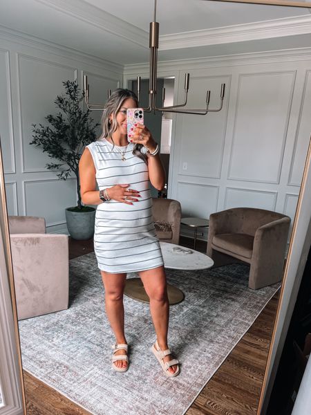 Target $15 dress this one is short on me at 31 weeks pregnant and 5’8 but if you are petite or not pregnant it is a perfect casual dress! 



#LTKBump #LTKStyleTip #LTKFindsUnder50