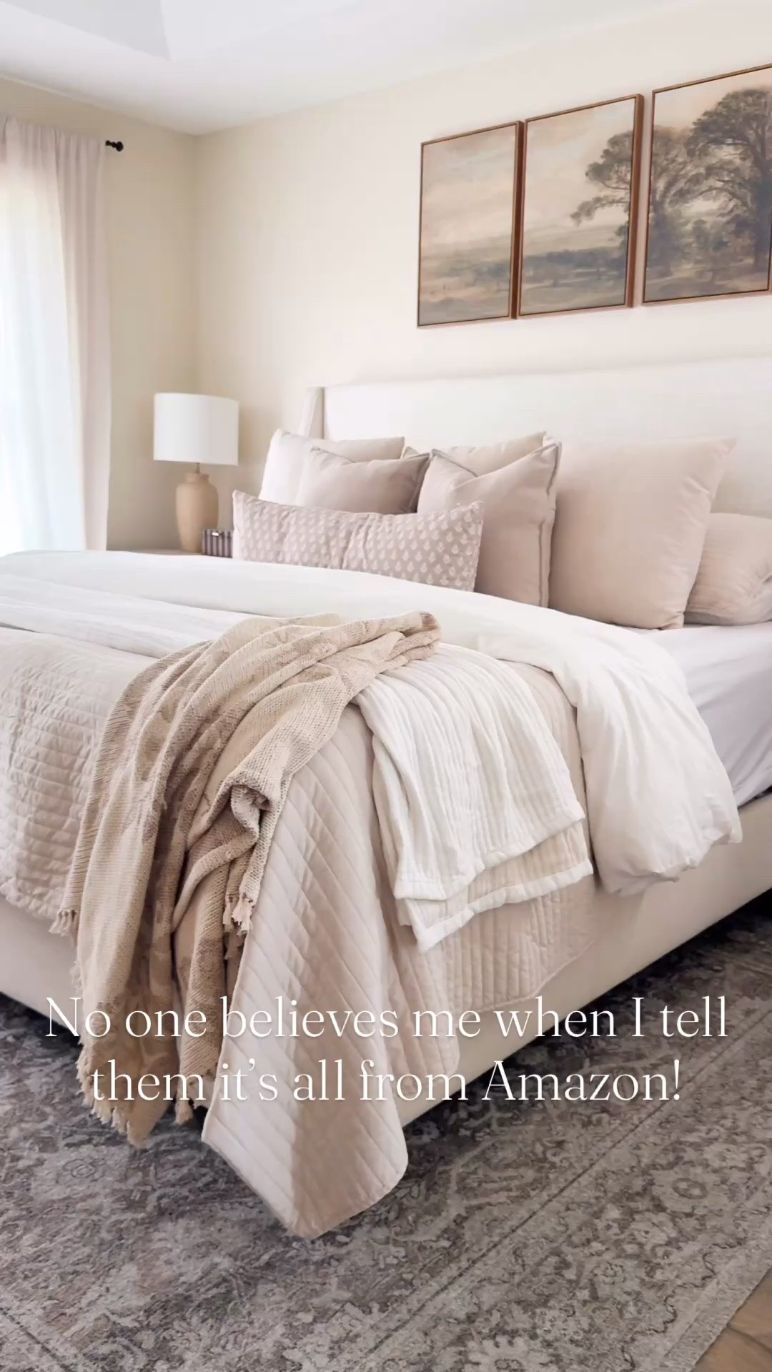 Can you believe it’s all Amazon??? So many incredible furniture + decor pieces, all great prices and quality!!

Bed, upholstered bed, storage bed, bedding, area rug, neutral rug, nightstand , arched cabinet, outdoor furniture, dining table, kitchen table, outdoor accent chairs, home decor, table decor

#LTKHome #LTKSaleAlert