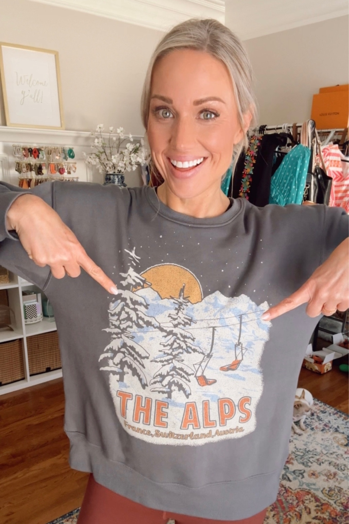 The perfect Walmart sweatshirt is FINALLY online! Oversized fit, wearing  small. 

#LTKfindsunder50 #LTKover40 #LTKSeasonal