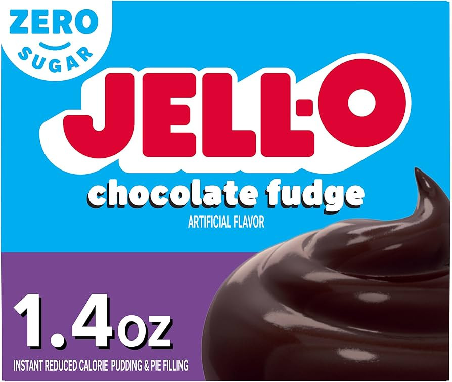 Jello Sugar Free Chocolate Fudge Pudding Mix 1.4oz Box(Packaging May Vary) | Amazon (US)