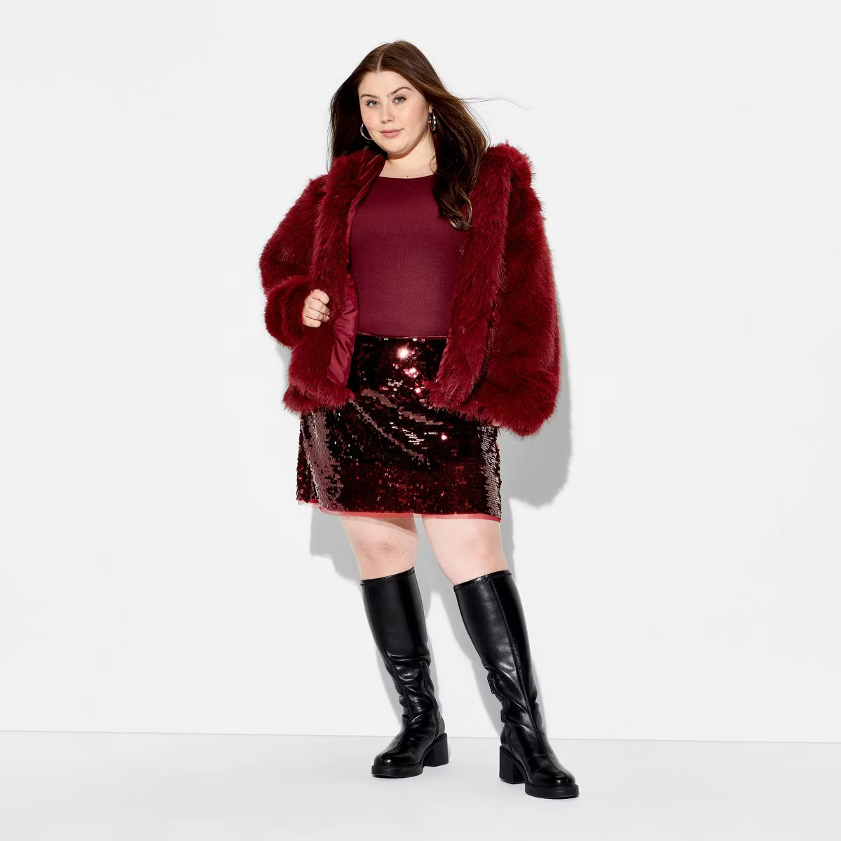 Women's Sequin Mini A-Line Skort - Wild Fable™ | Target