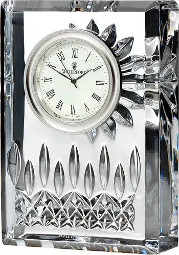 Lismore Lead Crystal Clock | Nordstrom