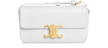 Triomphe Shoulder Bag In Shiny Calfskin - CELINE | 24S (APAC/EU)