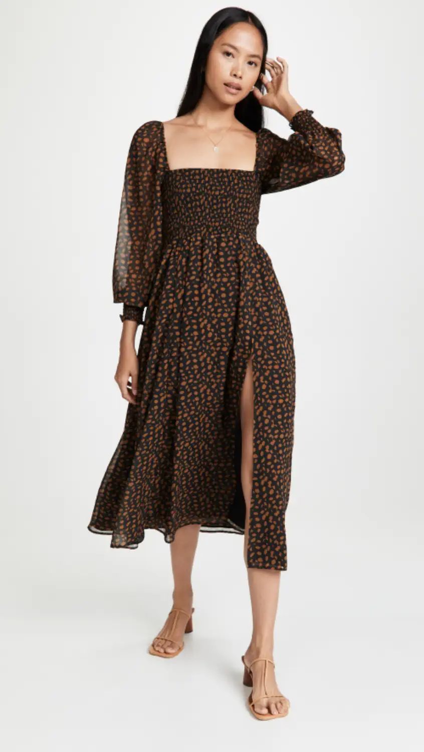 Classic Smocked Maxi Dress | Shopbop