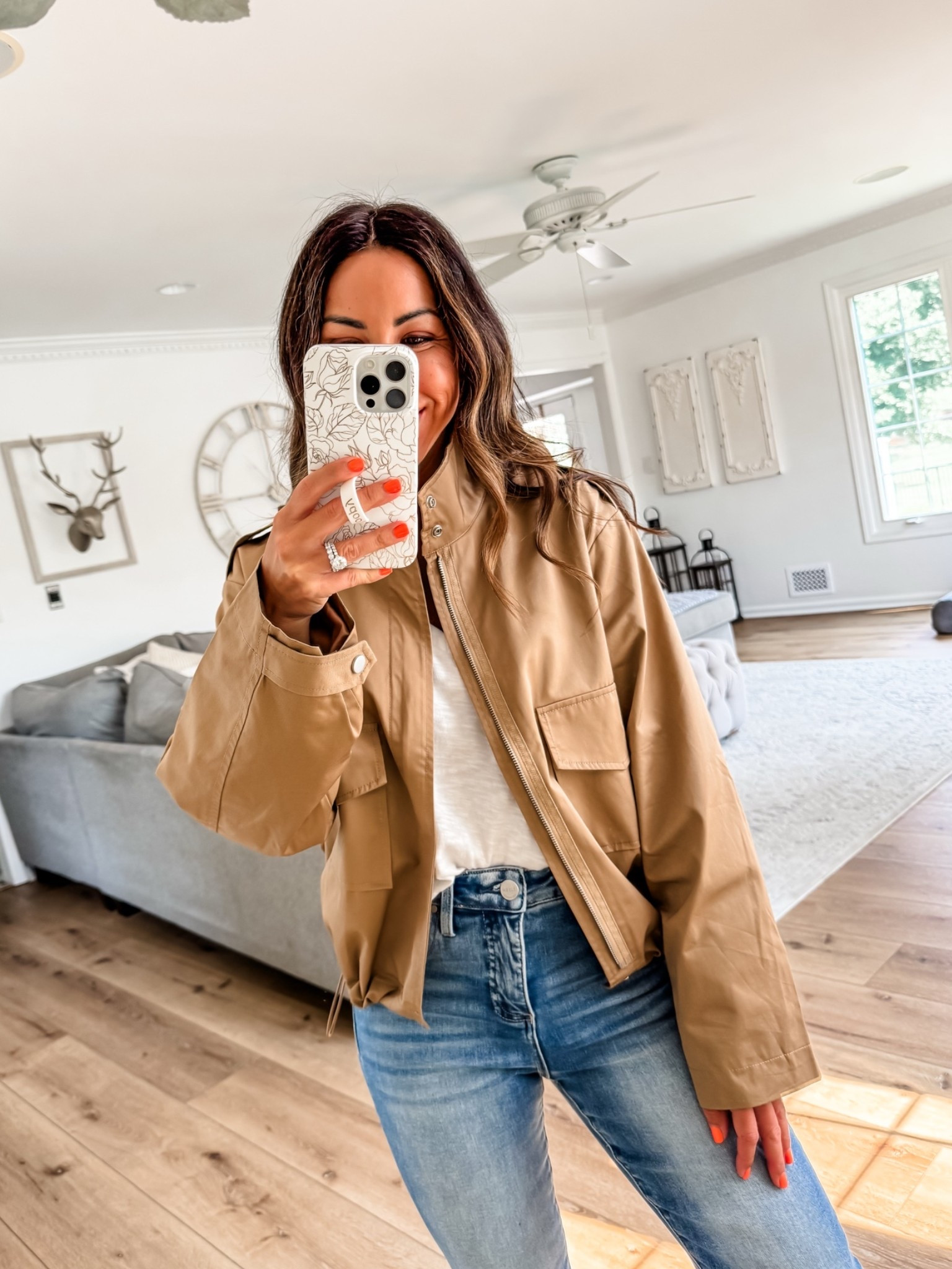 Small fall jacket

#LTKOver40
