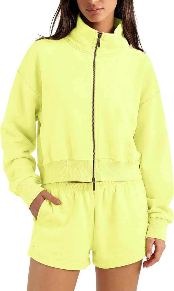 LAMISSCHE Sweatsuits Women 2 Piece Outfit Sweat Set Fall Outfits Lounge Set | Amazon (US)